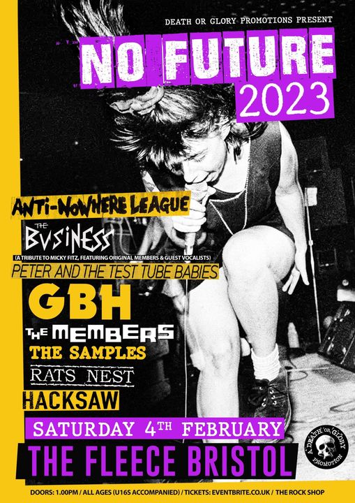 Bristol, UK

#livemusic #gigposter #upcominggig #musicposter #music #poster #Uk #Bristol #livemusicuk #livemusicbristol #punk #livepunk #gbh #fleece #thefleece