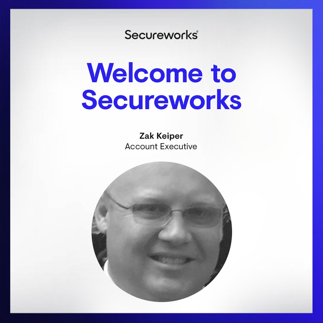 Secureworks's tweet photo. Please help us welcome our newest cyberwarriors: 

⭐️  Eric Stepanian
⭐️  Guillaume Chevalier
⭐️  Skyler (Kreysar) Ramseyer
⭐️  Zak Keiper

#WelcomeToTheTeam #Secureworks #Tech https://t.co/vAtZFSKwpd