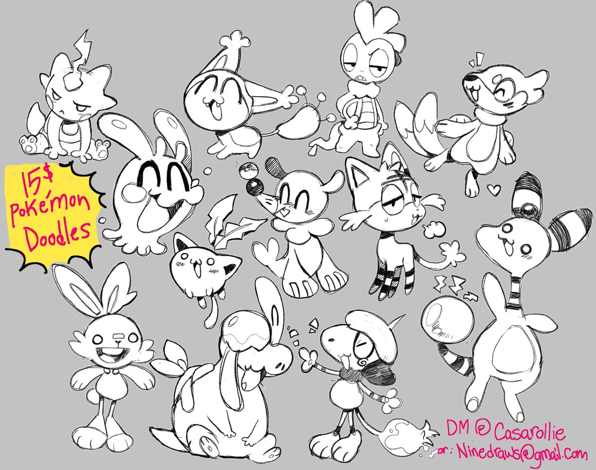 Flash-pokedoodles for moving expenses ;w; 15$ for 1 mon or 25 for 2 ! 