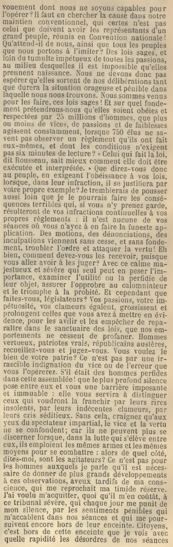 1792_1815's tweet photo. 6 janvier 1793 Intervention de #Mellinet (#député Loire-Inférieure). Il propose la création d’un comité censorial composé de 83 membres pour observer les débats et prendre le nom des députés qui mettront le désordre dans l’#Assemblée. Le comité proposé ne verra jamais le jour. https://t.co/LWzd22F9Zc