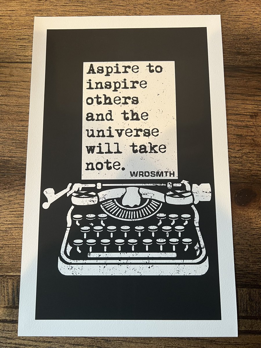 My first <a href="/WRDSMTH/">WRDSMTH</a> print!  Fantastic! #popart #art #ARTPOP #graffitiart
