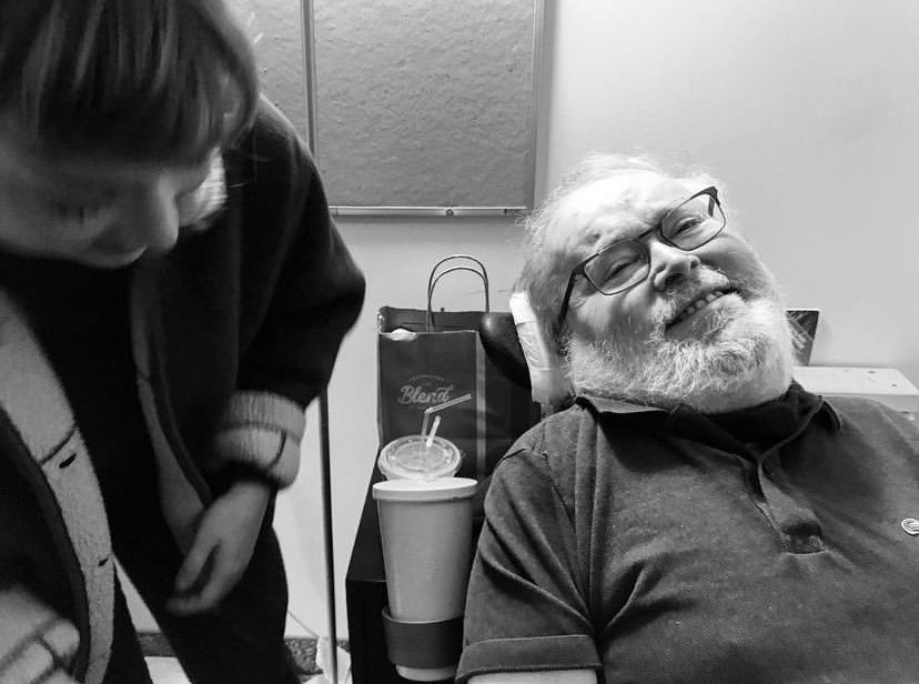 annie_arnone's tweet photo. Never ever going to forget you, Stephen. 

Thank you for listening and keeping tissues handy in your office - miss crying with you, laughing with you and learning with you. 

Rest easy❤️ https://t.co/4aBkLIjjMP
