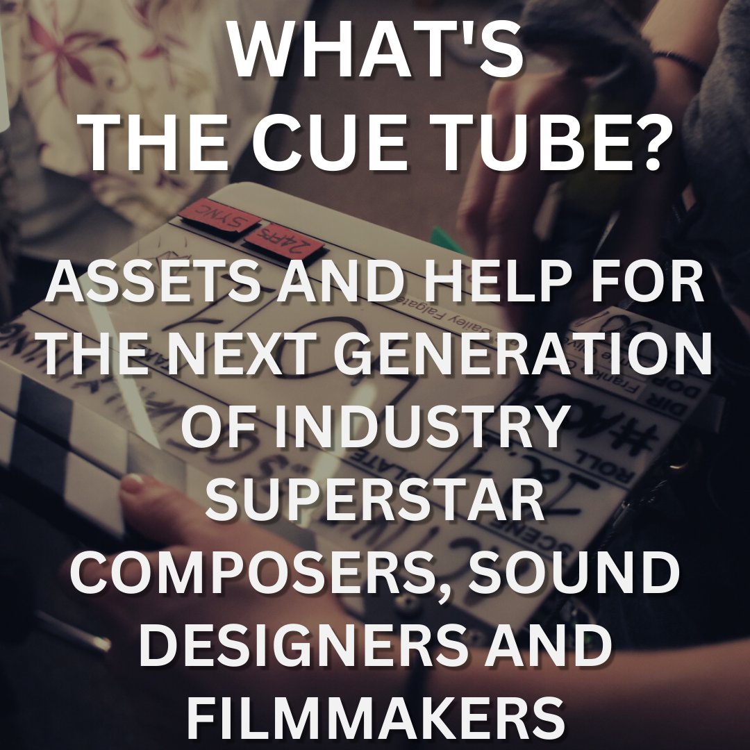 It's useful sometimes to reflect on who you are and what you're about.  We think this sums it up quite nicely! Have a WONDERFUL, and very creative, weekend everyone!  Anyone having a go at re-scoring our #cuetubeterminator clip this weekend?