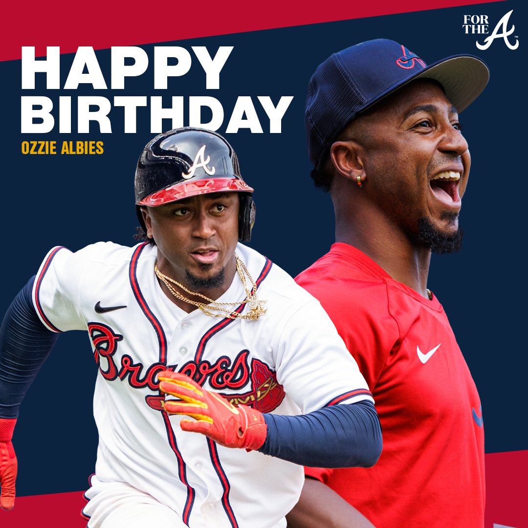 Braves's tweet photo. Happy Birthday, @ozzie! https://t.co/821TbV9hRU