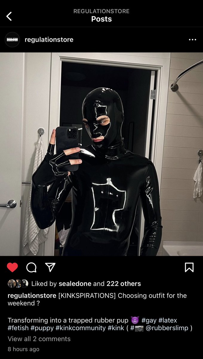 I made it onto the Regulation London Instagram page 🙌🏻😈