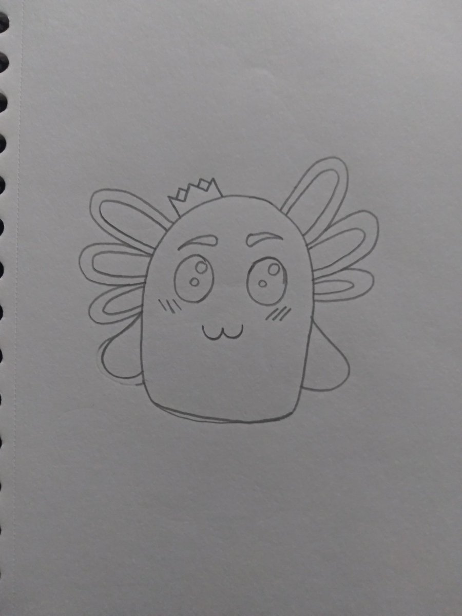 SakuratheFeline's tweet photo. Queen axolotl https://t.co/BkiPs4dDSC
