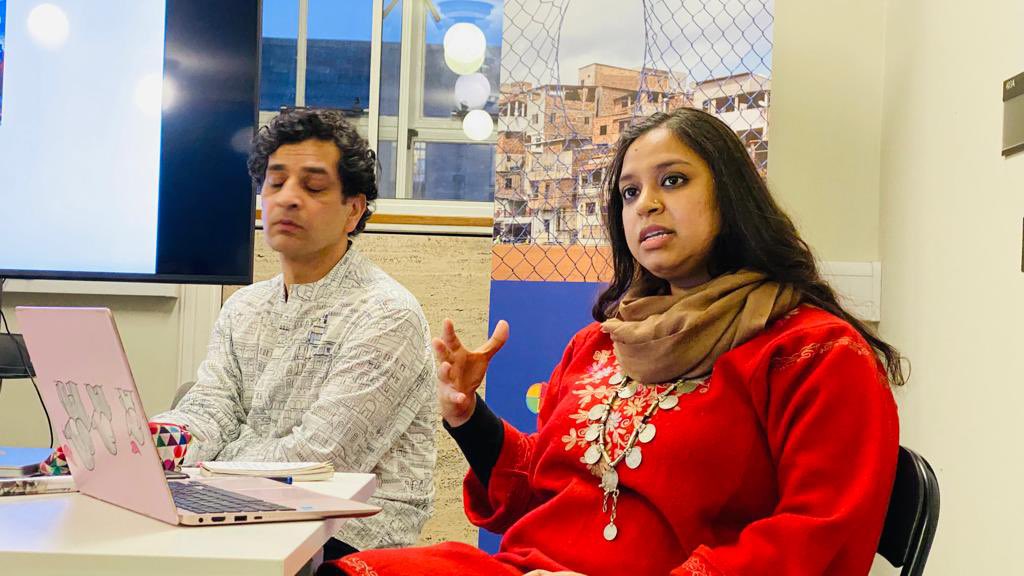 raktimplan's tweet photo. Thank you all for joining us @TwinerTweets @ManuLuksch @2mux @UfaquePaiker yesterday evening for the launching event of our project @ImaginesFutures. Thanks to David Featherstone and @KalpanaWilson for such lovely talks. Thanks to my colleagues @dpu_ucl for the support. https://t.co/eCxGowYOTX