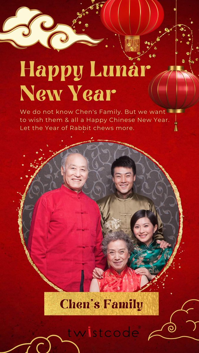 twistcode's tweet image. We want to wish a Happy Chinese New Year to all.

Be safe, drive safely and do enjoy with your loved ones.

Let the Year of Rabbit chews more.

*We will be hibernating until 24th January 2023