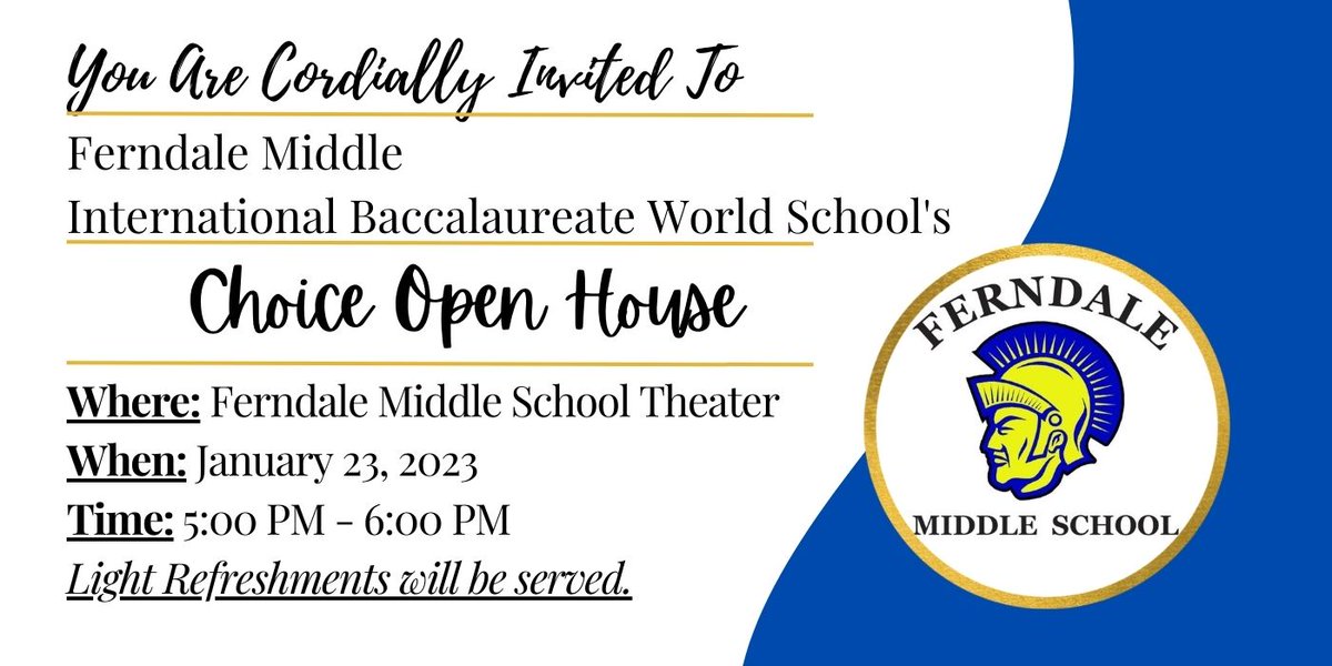 bcthomp2's tweet photo. Spread the word! We can't wait to see all interested rising Sixth Grade students on Monday! @GCS_Choice @FMSTrojanPride @lmkinard @CSTK12Educator @leighjones23 @Educ8Minds @JenniferRedfea4 https://t.co/A3zPQMgtDc