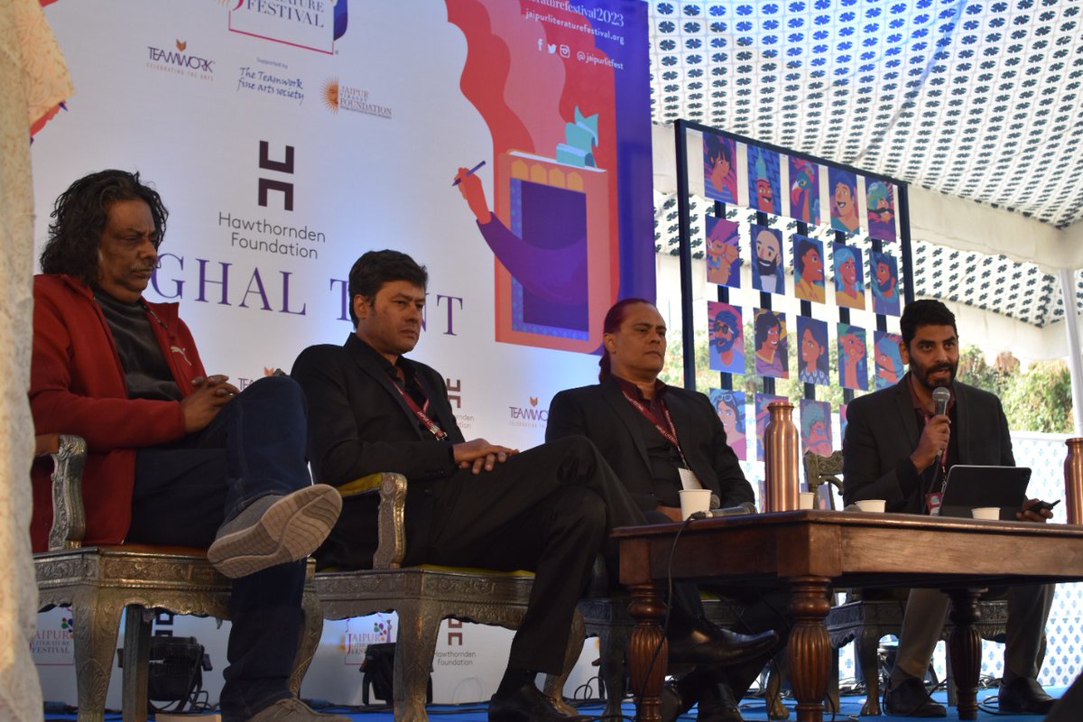 JaipurLitFest's tweet image. Jaipur Literature Festival’s signature First Edition book launch presents ‘Bombay Talkies: An Unseen History of Indian Cinema’ 
Pub. The Alkazi Collection of Photography in association with Mapin Publishing, 2023
With 165 photographs

Edited by Debashree Mukherjee