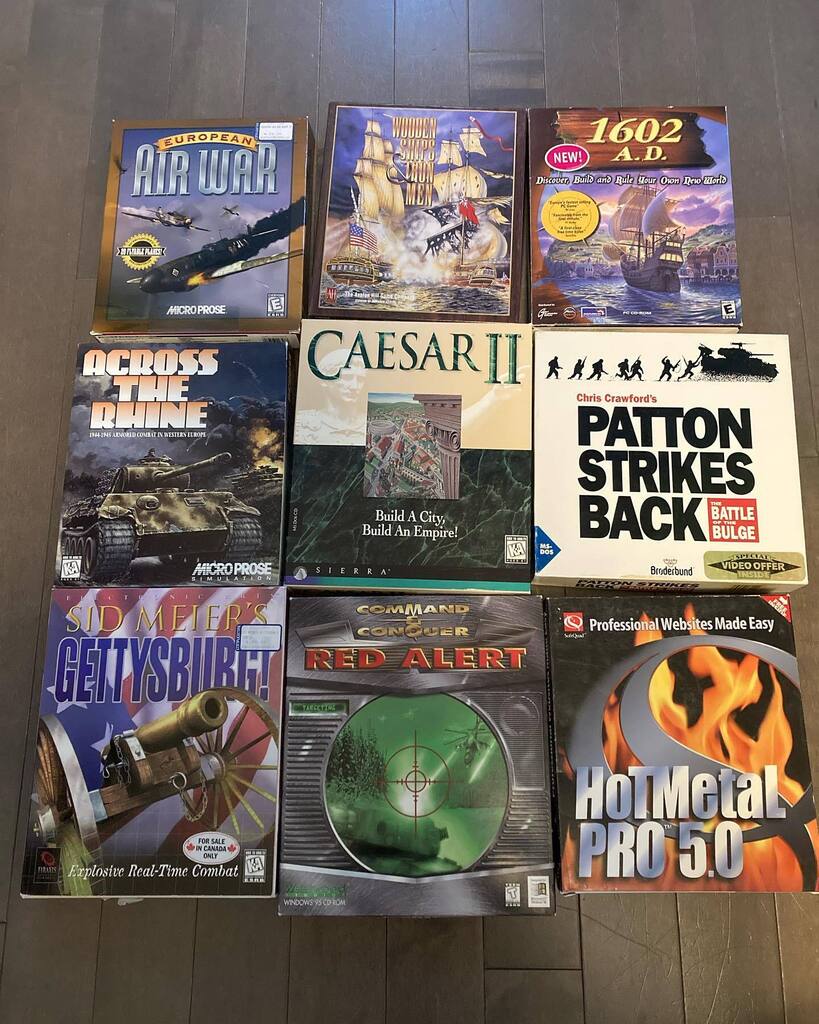 TechnoBumble's tweet image. The last of the big box lot. Some interesting finds. #bigboxpcgames instagr.am/p/CnqygpVu3su/