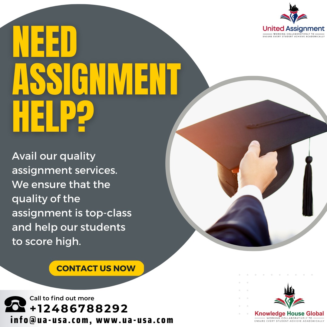 UnitedAssignme2's tweet image. Need assignment help? Avail our quality assignment services. We ensure that the quality of the assignment is top-class and help our students to score high.
#speechtopics #Assignmenthelp #Assignment #AssignmentWriting #Assignments #EssayWriting #AssignmentHelper #HomeworkHelp #Uni