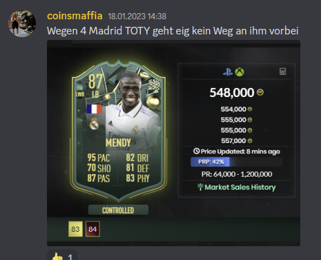 Coinsmaffia's tweet photo. #TOTY Cashouts 💰👑

Ich verlose erneut 2 Discord Monate 📡

Liken + Retweet #FIFA23 https://t.co/omGRQedntI