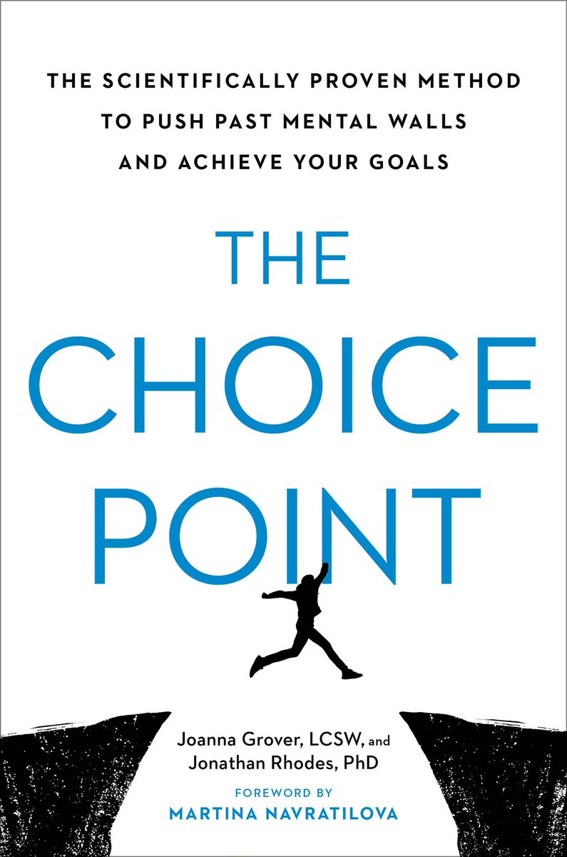 The Choice Point, co-authored, on how to use #imagery to manage thinking and consistently work towards goals. Available in June, but pre-order now. Support independent bookshops where possible: eur03.safelinks.protection.outlook.com/?url=https%3A%… <a href="/ivybridgebooks/">The Ivybridge Bookshop</a> This is the American cover by <a href="/HachetteUS/">Hachette Book Group</a>