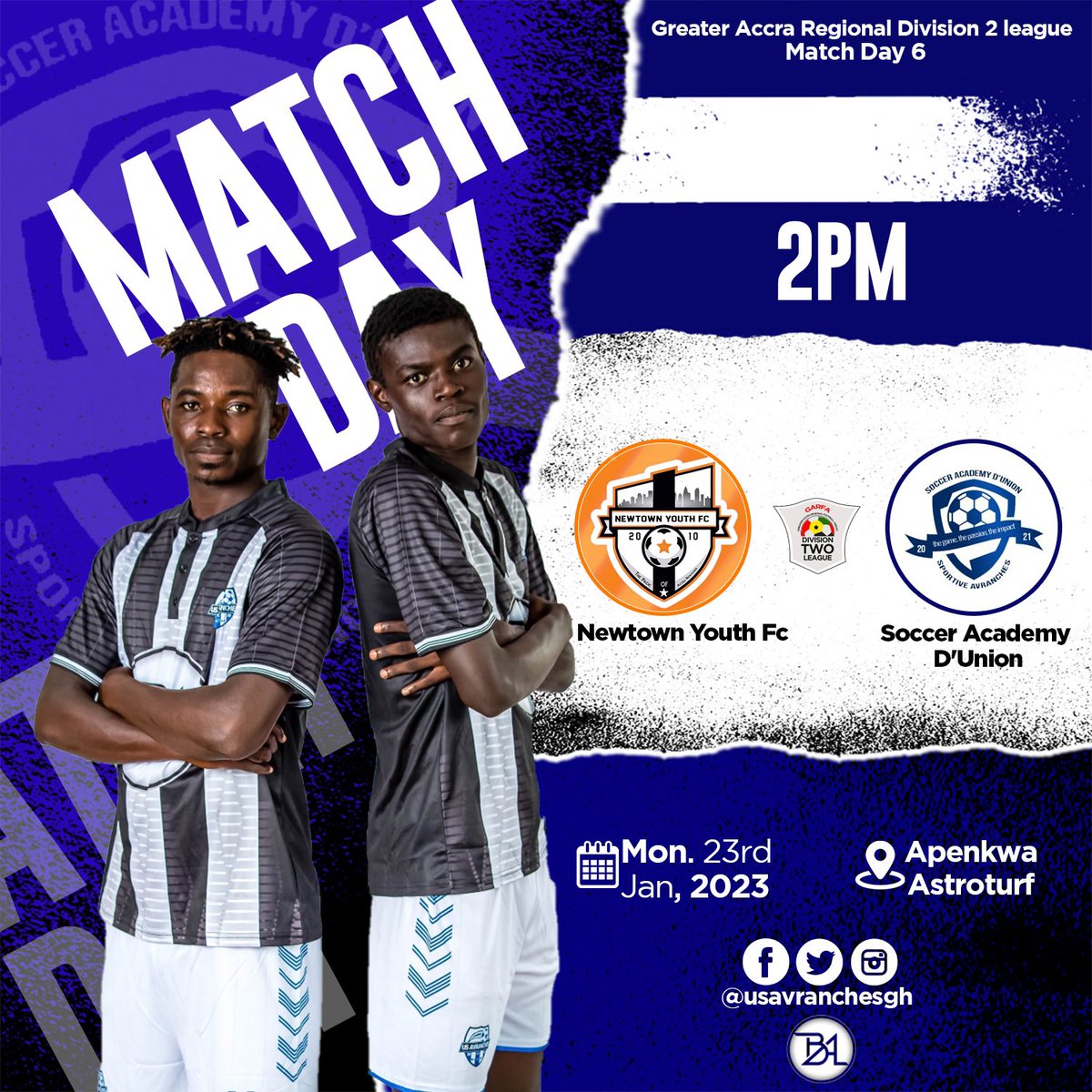 usavranchesgh's tweet image. 🔜 Monday afternoon football 🔜 #LoveIsland #BBTitians #BORNPINKinRiyadh #SiamParagonCNY2023xAPO #CryptoNews