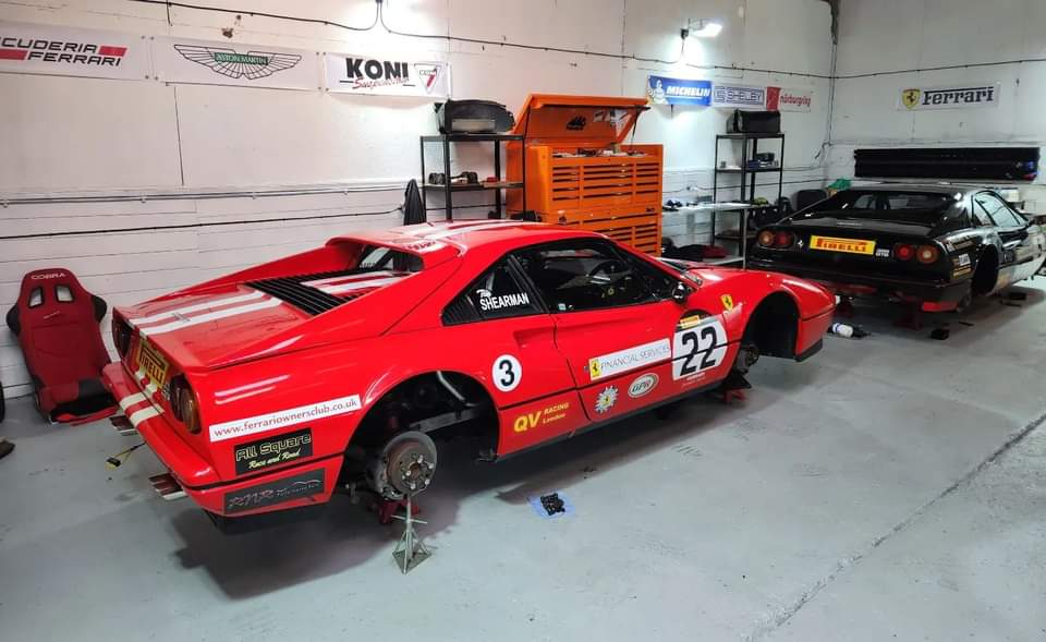 So here it is, OUR NEW WORKSHOP!

1700sq ft of space to house all our stuff and work on cool cars.

This side of the workshop are the prep bays, currently got 2 of the Ferraris we run in the Superformance Ferrari Club Classic undergoing winter works.