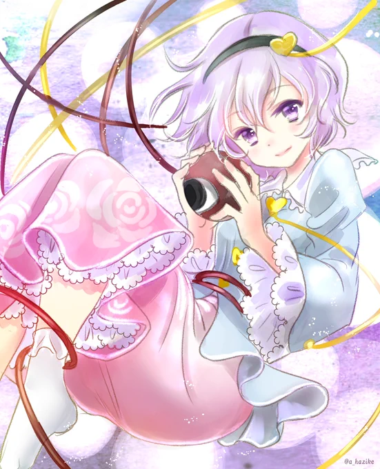 以前ワンドロで描いたさとりさまです。昨日アップしたこいしちゃんと対になっています(過去のお気に入り絵を随時pixivにアップ中です) (1/1) 