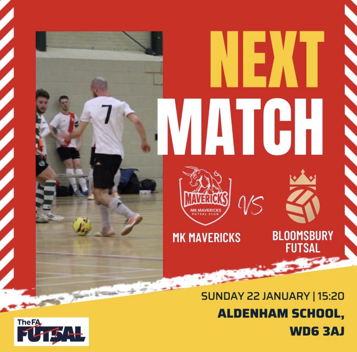 Exciting games going on this Sunday in the <a href="/FA_NFS/">FA National Futsal Series</a>. If the weather has ruined your football fix get down and support your local Futsal club  @leicesterfutsal @Lborofutsal <a href="/FutsalTrent/">Trent Valley Futsal Club</a> @derby_futsal @Royals_Futsal <a href="/BloomsburyFTSL/">Bloomsbury Futsal</a> @Rushmoor_Futsal @SheffFutsalClub <a href="/LiverpoolFutsal/">Liverpool Futsal Club</a>