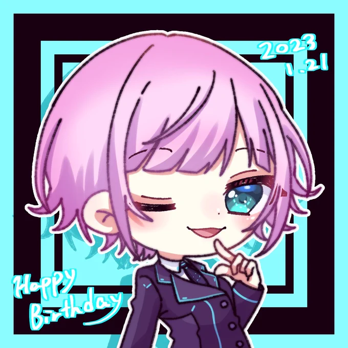 #夕陽リリ生誕予定祭2023 #りりあーと お誕生日おめでとうございます 