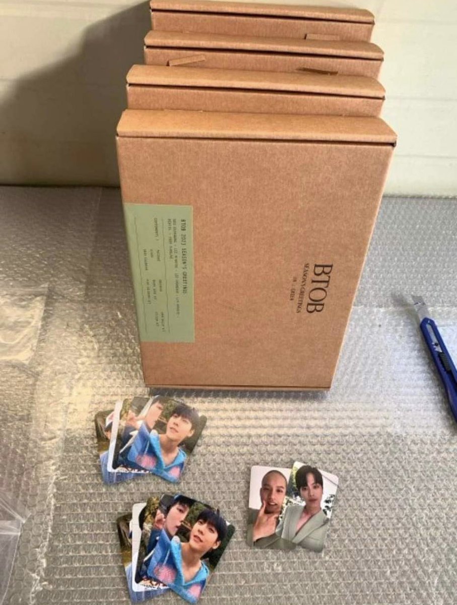mochieecart's tweet photo. SG2023 update: all are delivered na sa kr add and half of it are already in transit na to ph. other half will leave early next week..๐ https://t.co/kcyuhbRnwX