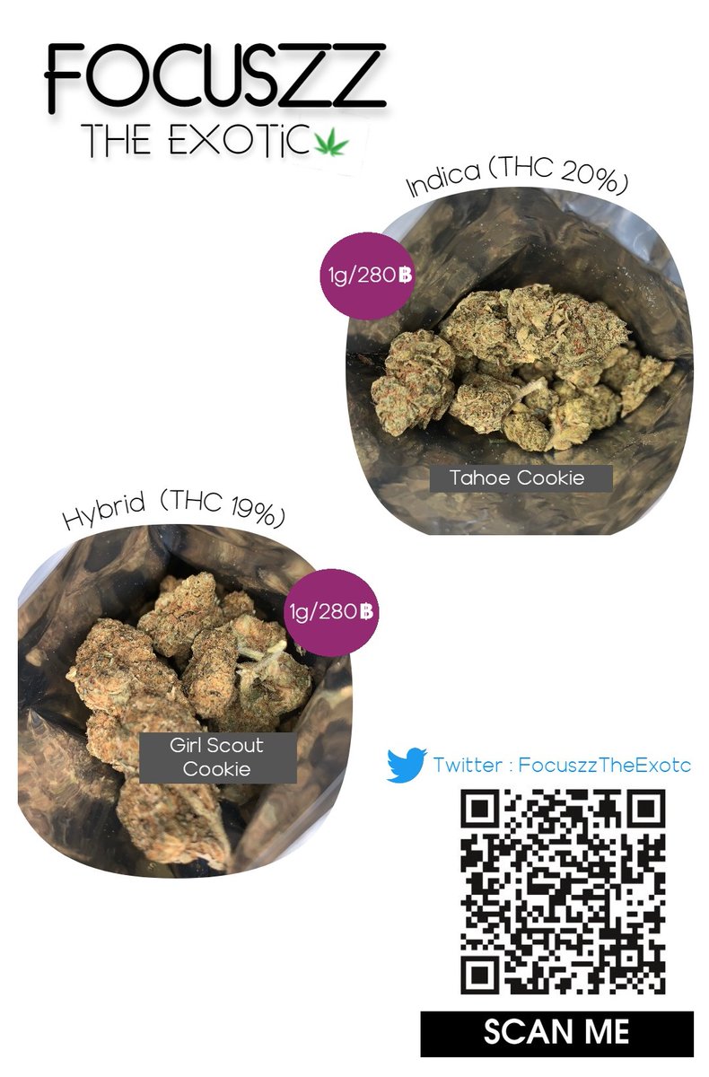FocuszzTheExotc's tweet photo. กัญชา Exotic 🥦กลิ่นลั่นๆ ‼️ 
ราคาเมาๆ 280฿/G🔥 (สั่งเยอะลดได้ครับ)

สอบถาม/สั่งซื้อ🛒 https://t.co/f3gqb0jkYg

#กัญชา #กัญชาอัดแท่ง #กัญชากรุงเทพ #สายเขียว #กัญชาชลบุรี #กัญชาเชียงใหม่ #กัญชาOG #กัญชาเสรี #กัญชาราคาถูก #กัญชานนทบุรี #กัญชารังสิต #กัญชาExotic https://t.co/rfZiwHMnLa