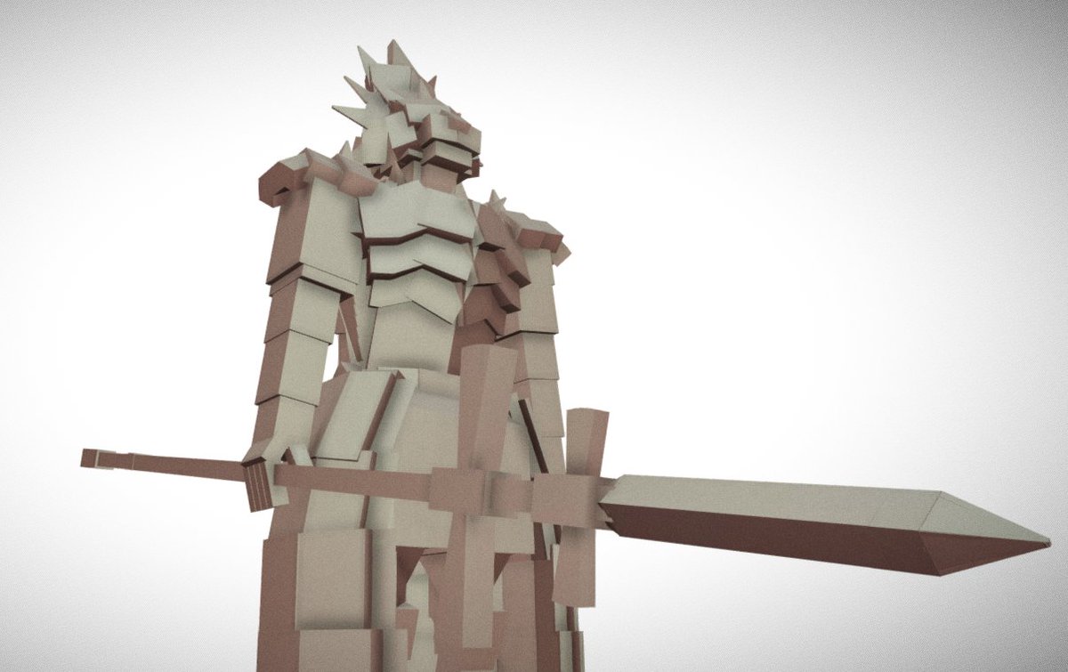 AlanizMc's tweet photo. The new The Golden Lion also known as Ornstein the Dragon Slayer, still needs to be textured and animated

#Minecraft #Blockbench #pixelart #3dmodeling #addons #bedrocktw https://t.co/4D5K1EmmC7