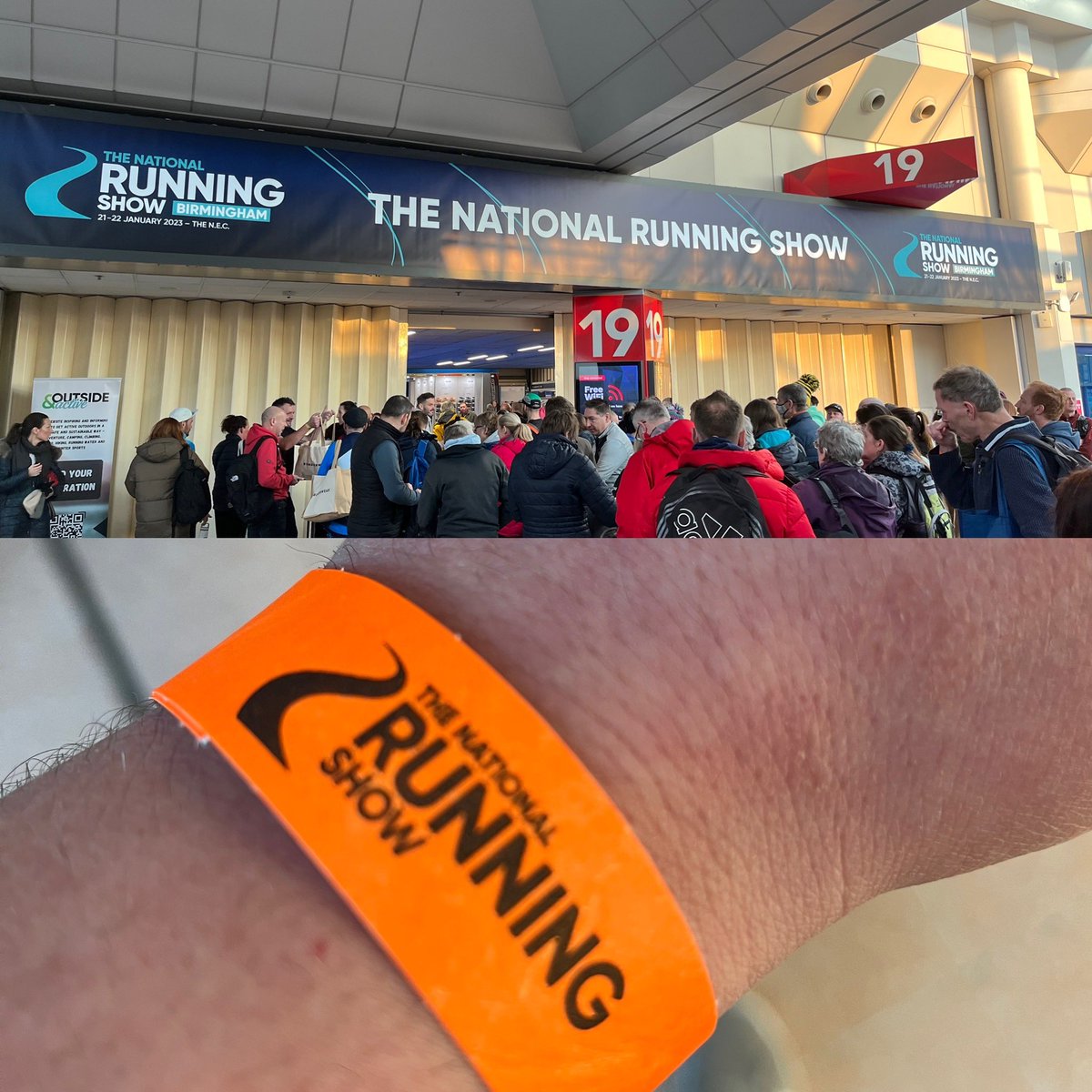 TheLust's tweet photo. Excited to be back, always such a great event and can’t wait to be inspired and get some motivation 😀 National Running Show #runningmotivation #runningcommunity #inspiration https://t.co/J7YbUmIeo2