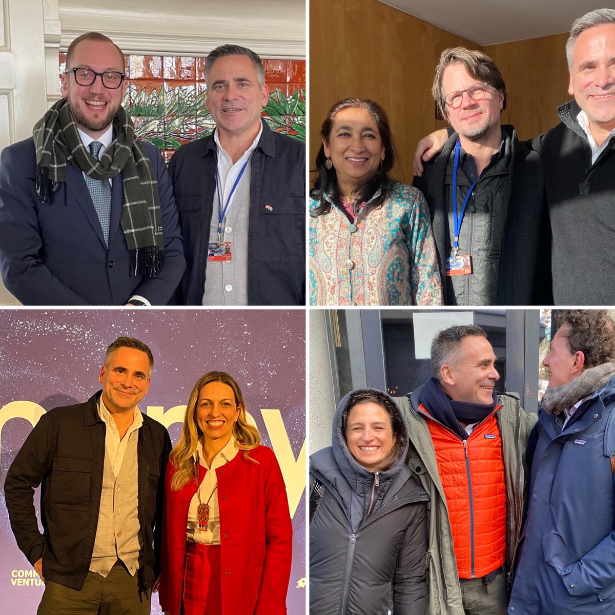 Happy to meet with so many great people at WEF in Davos! 💚<a href="/einrideofficial/">Einride</a> <a href="/UN_Women/">UN Women</a> <a href="/Climeworks/">Climeworks</a> <a href="/WWF/">WWF</a>