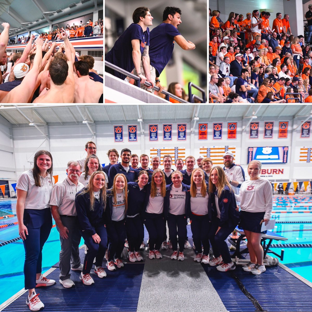 GideonLouwSwim's tweet photo. Thank You Seniors. The Auburn Family is One of a Kind. War Eagle! 🦅🐅 @AuburnU @AuburnSwimDive https://t.co/NVJMUCDinS