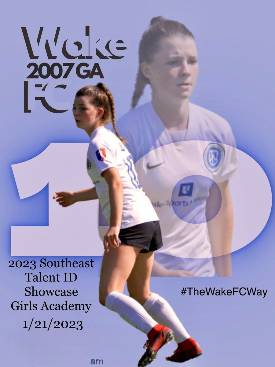 Congrats @lily_ridge07 2023 Southeast Talent ID Showcase @WakeFC07 Girls Academy @WakeFC @ImCollegeSoccer #theWakeFCway