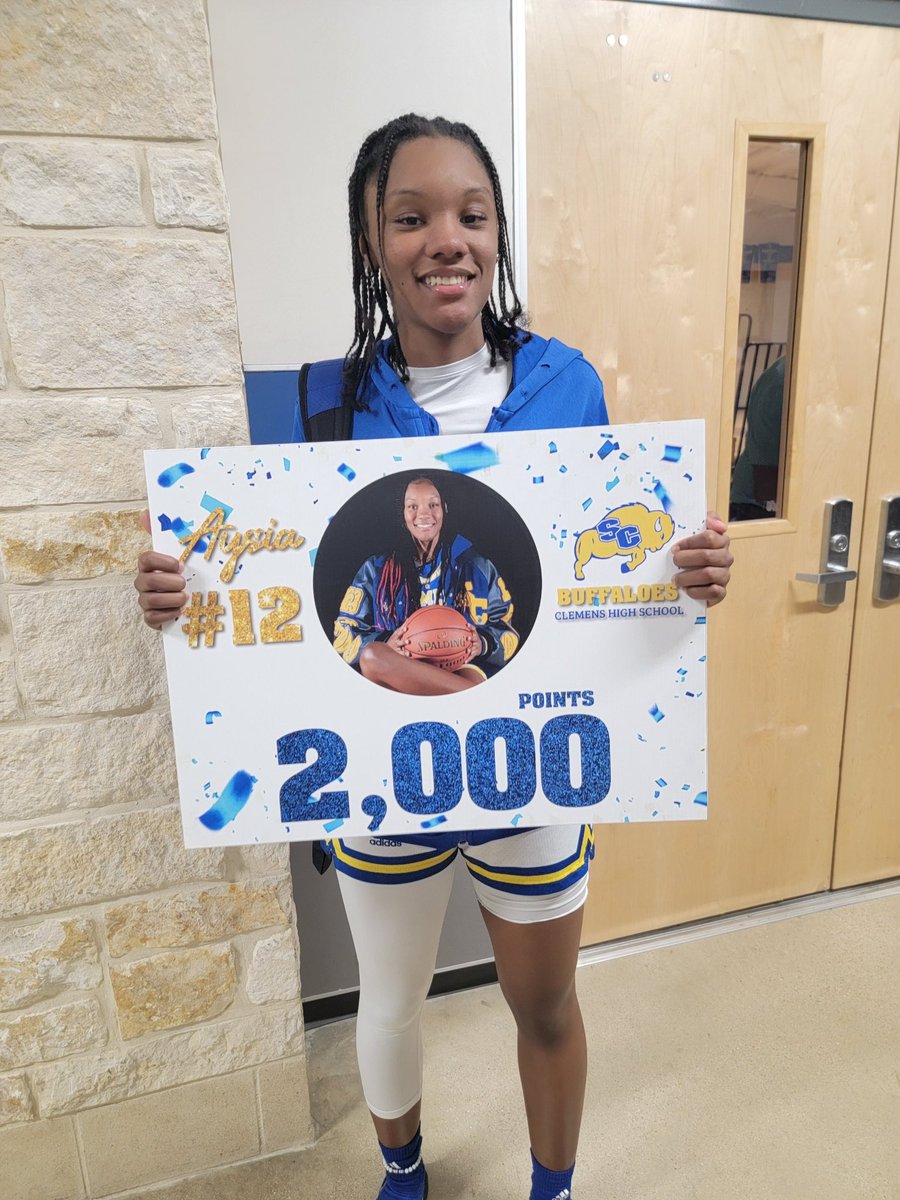 scladybuffhoops's tweet photo. It was a great win tonight! We got the W against NB with a score of 62-53. Congratulation to @ARProctor2023 for hitting her 2,000th point tonight!🏀🔥 

Leaving first round of district 3-2 https://t.co/o8lE9QGEID