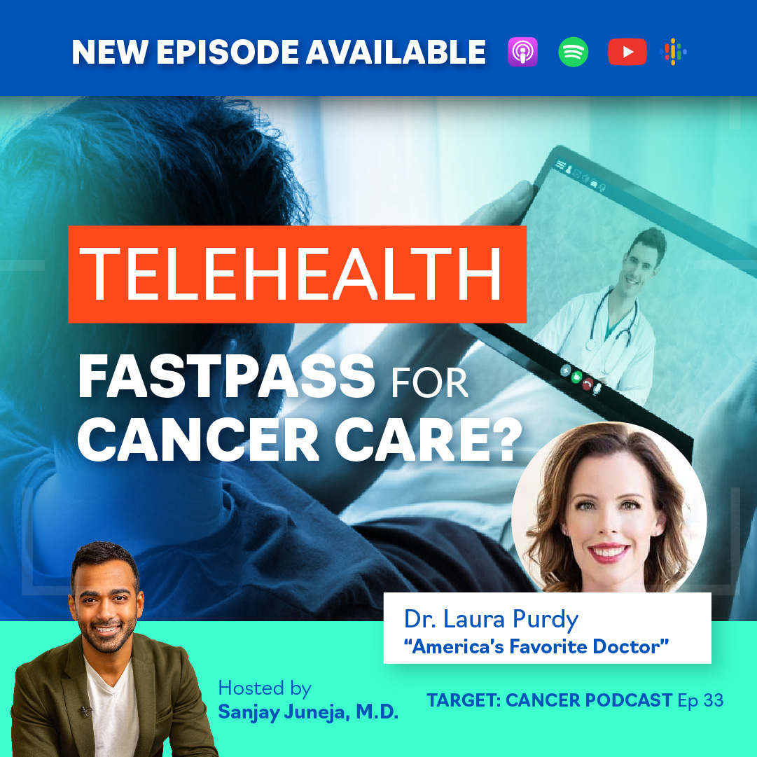 New TARGET: Cancer Podcast episode is out!

Telehealth: FastPass for Cancer Care?

This episode's guest is 'America's Favorite Doctor” @Dr_LauraPurdy.

Watch now: xcures.com/target-cancer-…

Hosted by @therealoncdoc 

#telehealth #telemedicine #virtualhealth