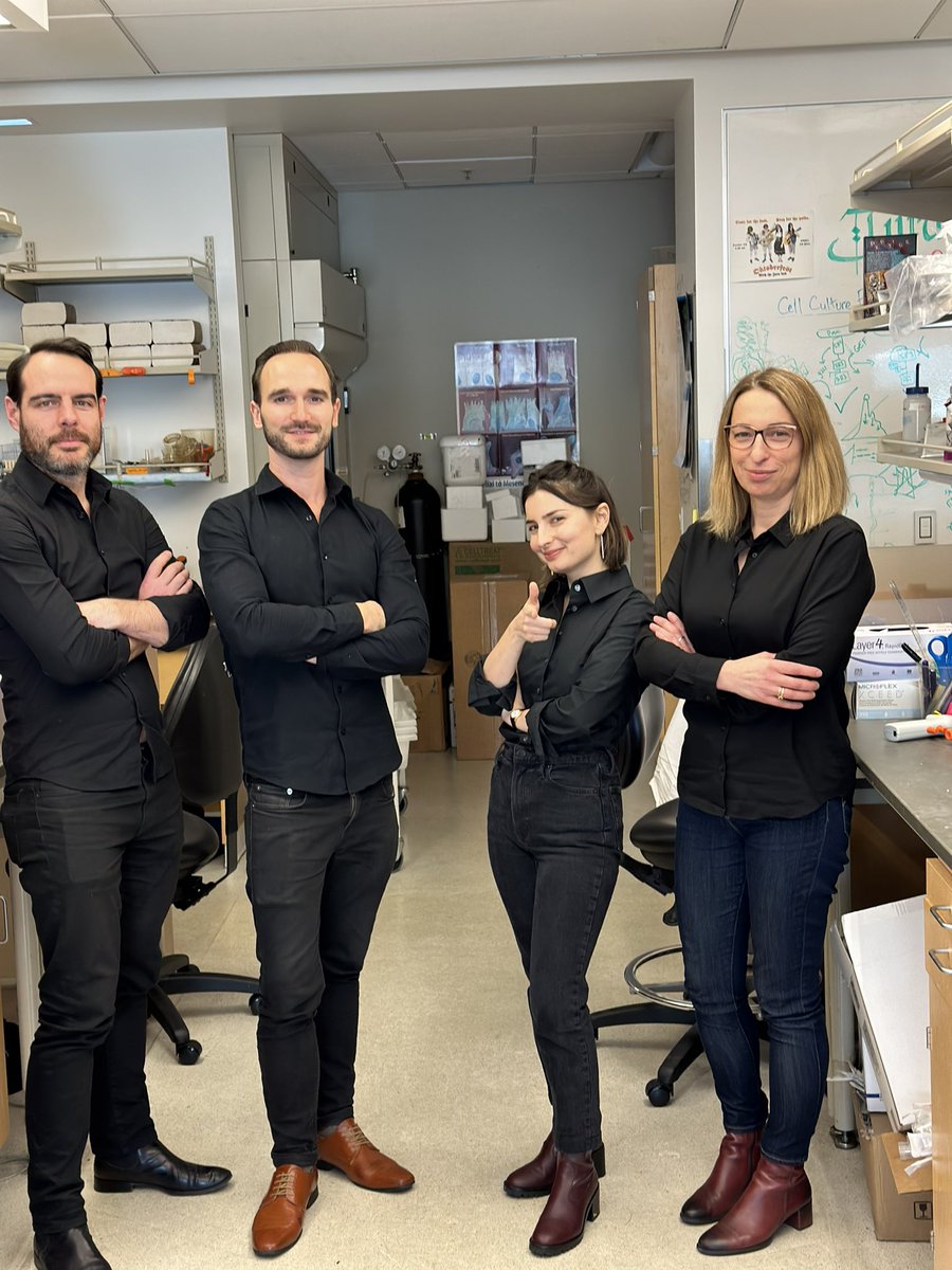 Just a casual Friday in the Jura lab <a href="/JuraLab_UCSF/">Natalia Jura</a> <a href="/Ed_Linossi/">Ed Linossi 🔬</a>