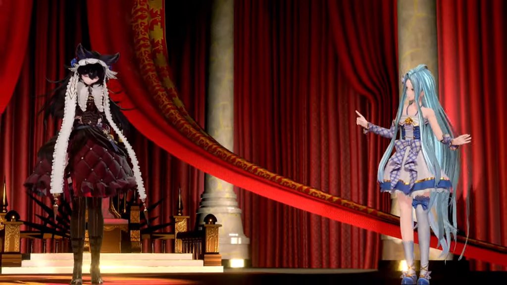 Granblue EN (Unofficial) on Twitter "Nier timidly asks Lyria if her performance was acceptable