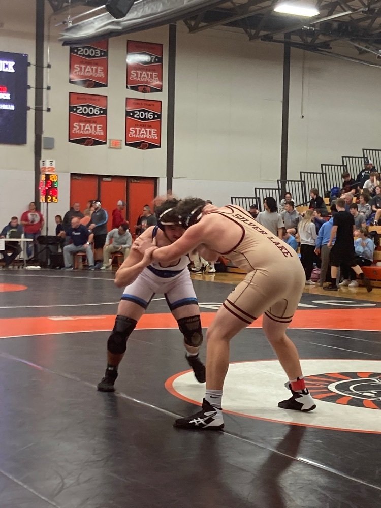 The RCHS Wrestling Team competed in day 1 of the Beloit Tournament today. Wrestlers Cyrus England, Brogan Schuh, and Jackson Shanahan all advance to finals tomorrow!