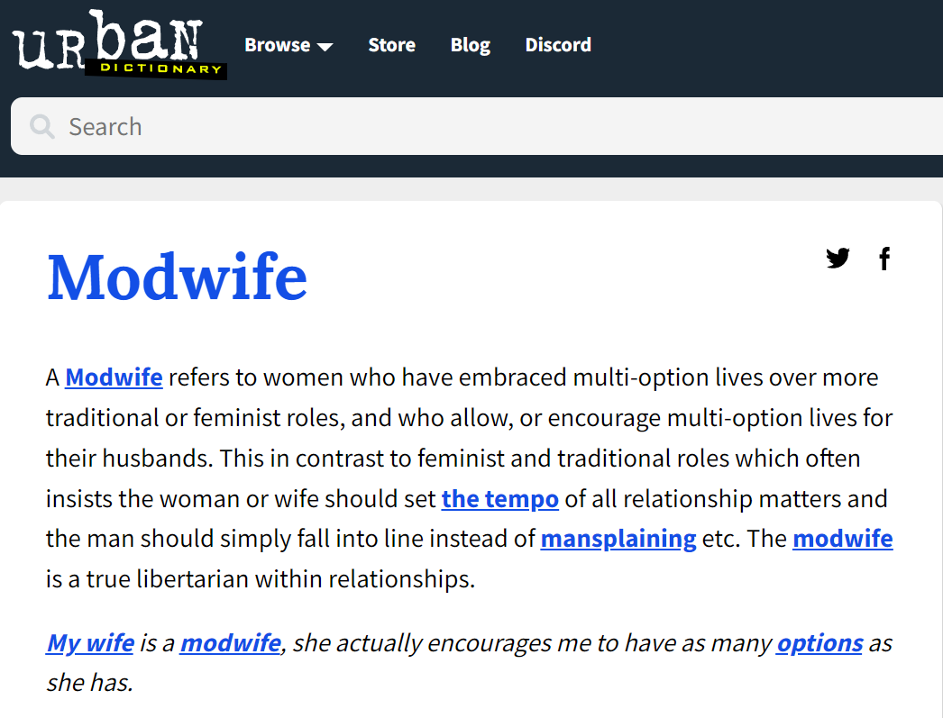 Gynocentrism's tweet photo. #Tradwife #Modwife Urban dictionary:
https://t.co/FMzMnuOnE1 https://t.co/VRgmQgvHqc