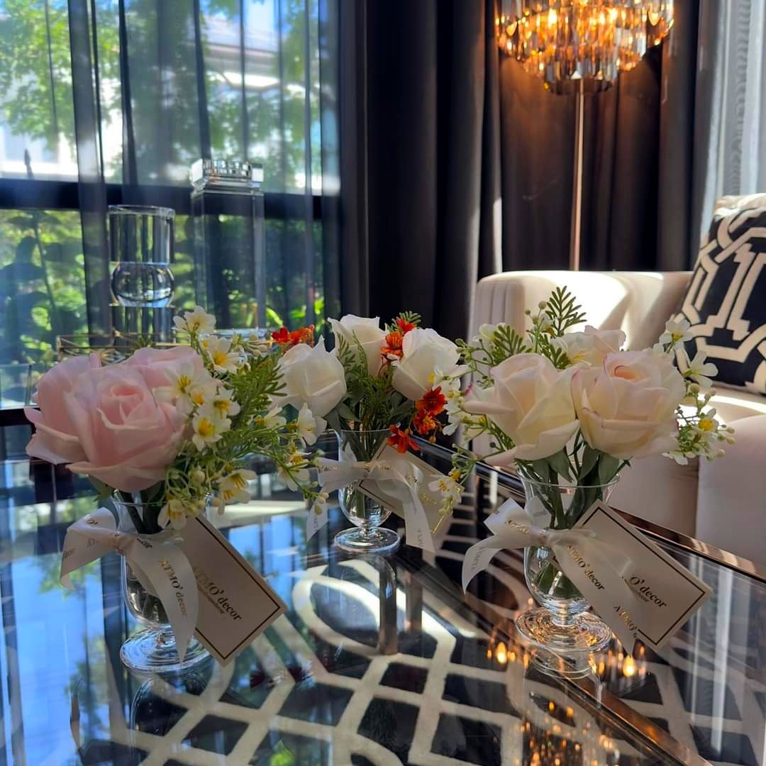 แจกันกุหลาบไซส์ 🌹Mini-Vase สวยกำลังน่ารักขนาดกำลังดี เหมือนจริงมากค่ะ หวานละมุน แต่งบ้านให้สดชื่นสบายตา ดูงดงาม มีมิติมากขึ้น หรูหรามากขึ้น แค่แจกันเดียวก็มองได้ไม่มีเบื่อแล้วค่ะ

ไซส์เล็กกะทัดรัด เป็นของขวัญวาเลนไทน์ก็ได้  หรือจะให้วันเกิดก็ดี สนใจ ทักสอบถามน้ำได้เลยค่ะ❤️🌹🌸
