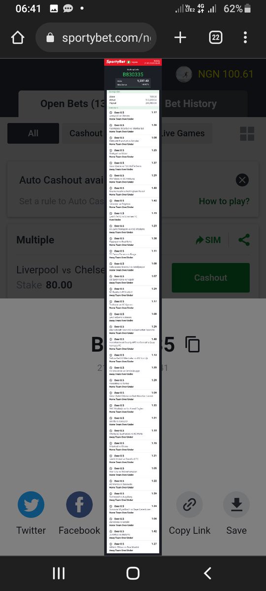 bobowise4's tweet photo. Hey check out the bet I just placed on Sportybet! https://t.co/1jnMSsnL8a https://t.co/4D39sTQxJd