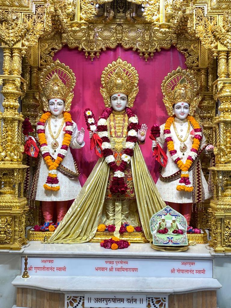 DrBpatel's tweet photo. Have a blessed weekend…Jai Swaminarayan 🙏 https://t.co/aSF90j3yEd