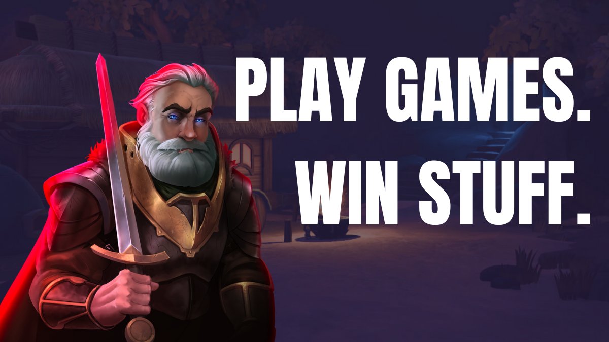 CryptoFights's tweet photo. Simple enough, right?
» bi-weekly events in our discord
» win items, use them or sell them in the marketplace... win some more😏
game with us 🎮 https://t.co/W1zmlZs69L
#gaming #mobilegame #gamecomp https://t.co/KmoOxh81SW