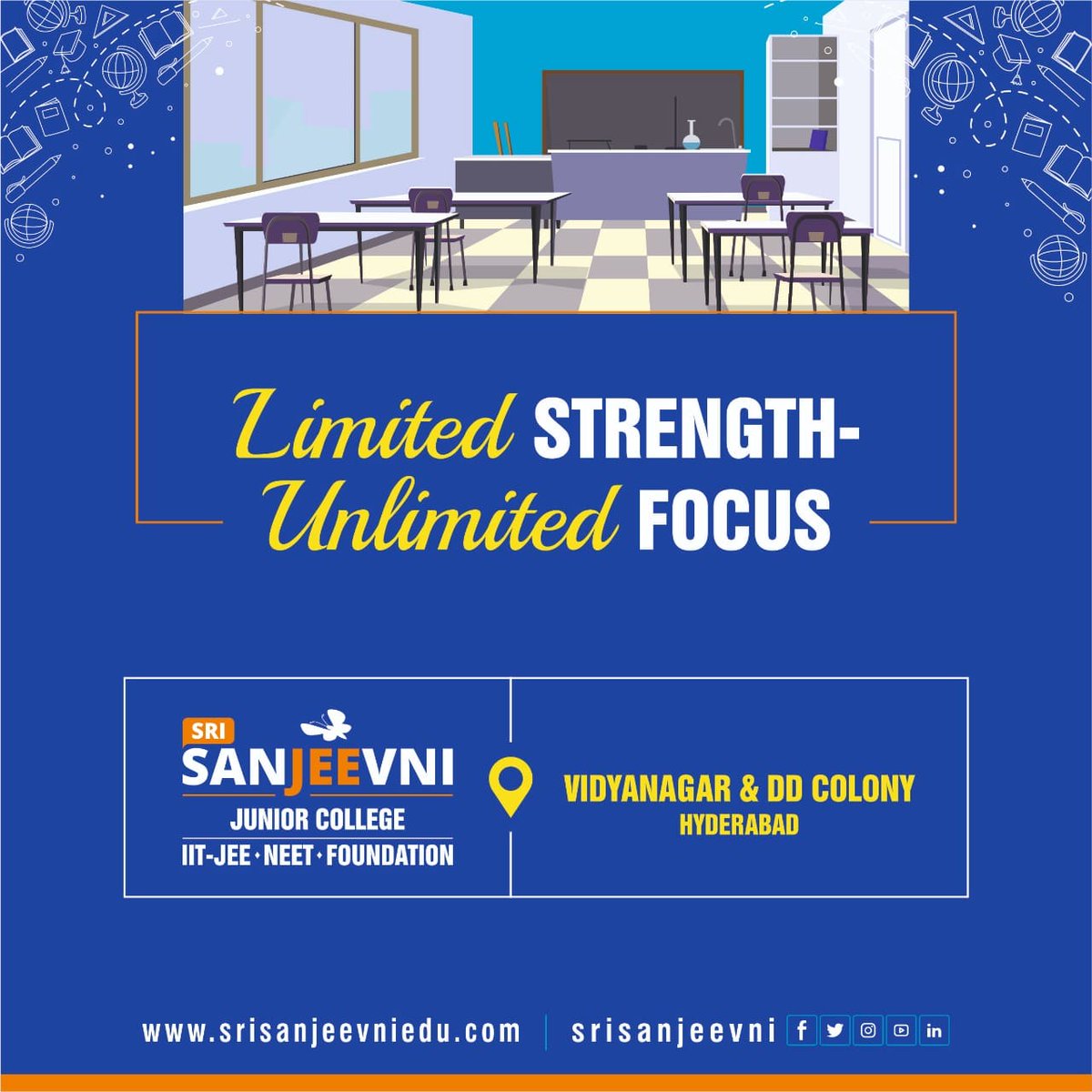 Best infra, Experience  faculty, Exclusive hostel, limited strength  for More details call us:7396465668
#srisanjeevniuniorcollege #SriSanjeevni #resdentialjuniorcollege #bestjuniorcollege #IntermediateCollege