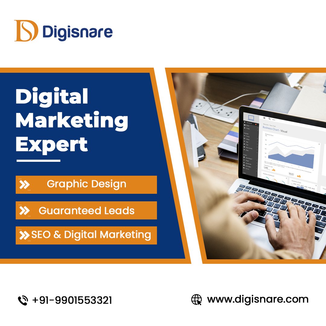 Digital Marketing Expert
#DigitalMarketingExpert
#GraphicDesign
#GuaranteedLeads
#SEODigitalMarketing
#DigisnareTechnology