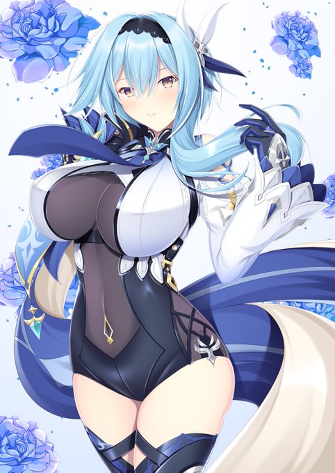 #絵柄が好みっていう人にフォローされたい
#原神 #Genshinlmpact 
エウルア大好き 