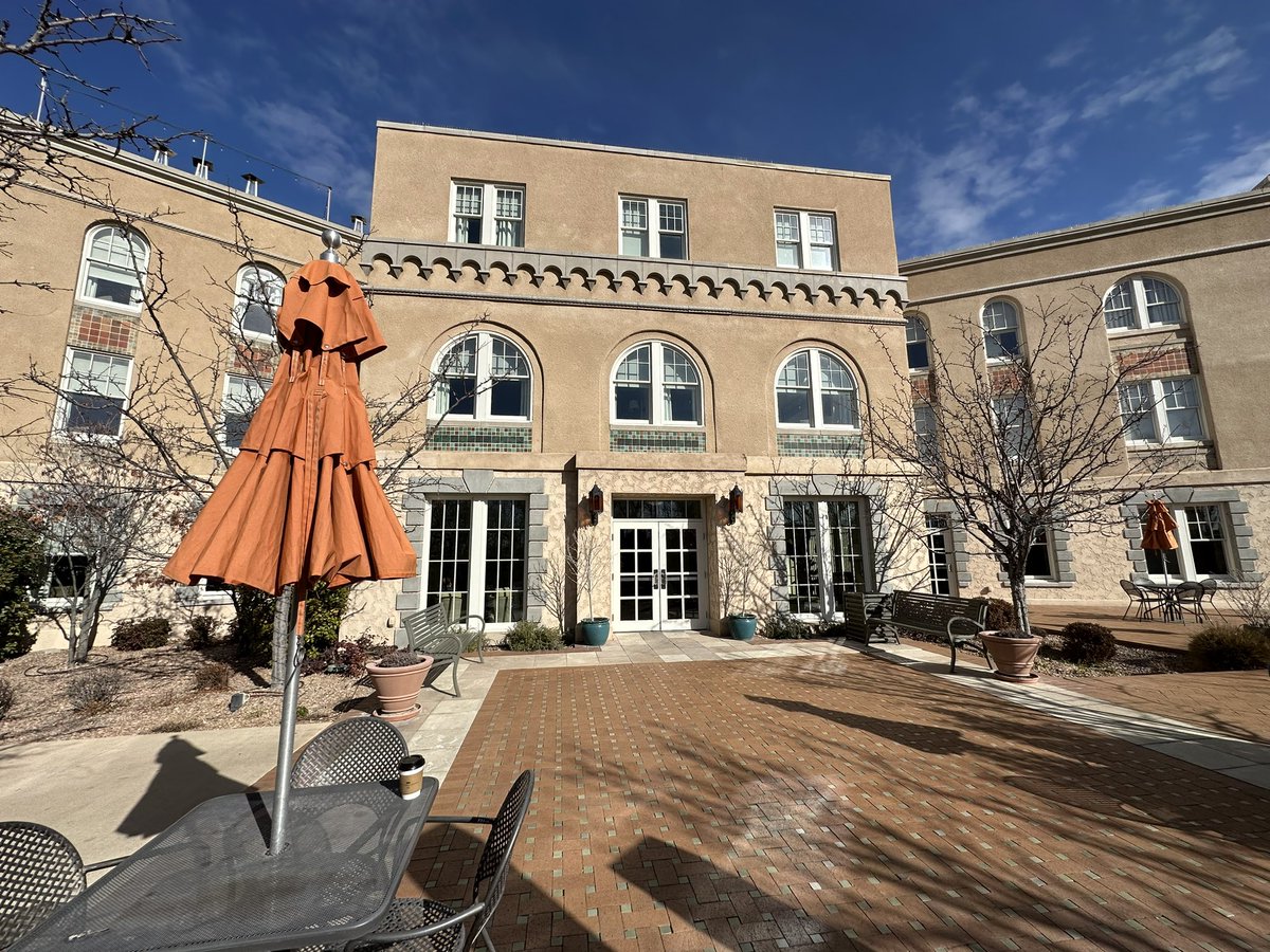 gmarzilli's tweet photo. The Haunted Parq Central hotel!  Our Digs for the New Mexico leg of @LATheatreWorks tour #lucylovesdesi #actorslife #haunted #ghost https://t.co/rPlVBl92yW