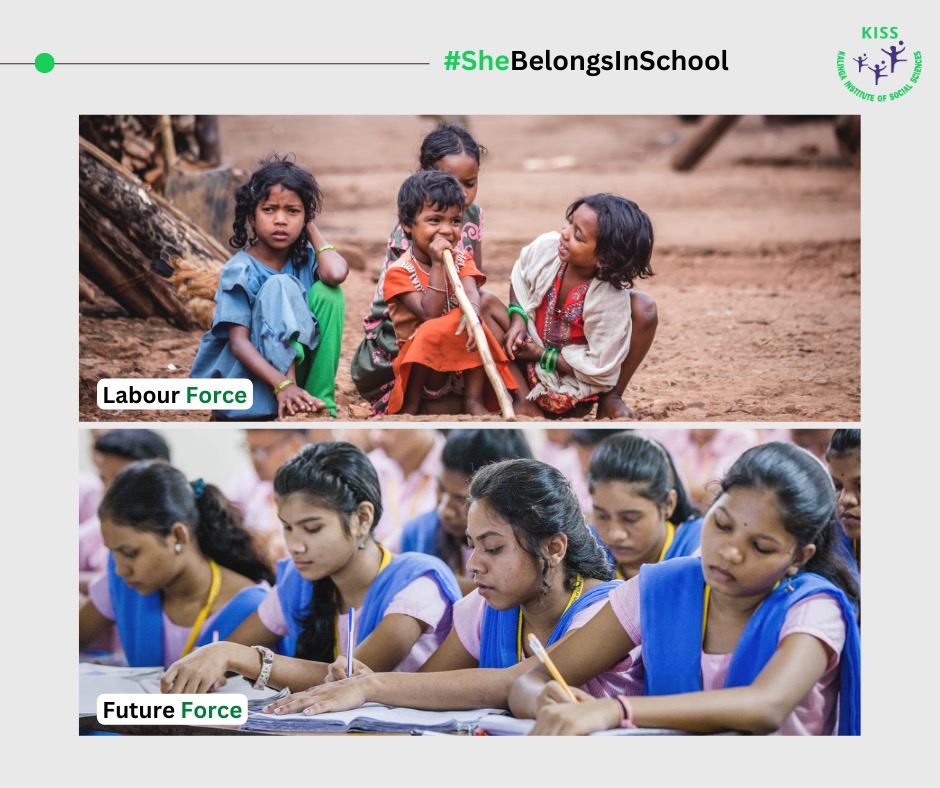 Their destiny is our responsibility. Do we want to see them work on the fields or on their dreams? Join us in our movement to educate tribal girls. Start by liking, sharing and spreading the word! #SheBelongsInSchool #InternationalDayofEducation #NationalGirlChildDay @UNESCO