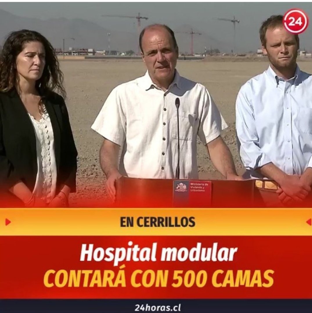 AliciaRoselli56's tweet photo. Exijo una explicación !!!, Qué paso con el hospital modular de Cerrillos con 500 camas? Y no voy a preguntar pa dónde se fue la plata xq es evidente ... https://t.co/Z7j23hm5Ew
