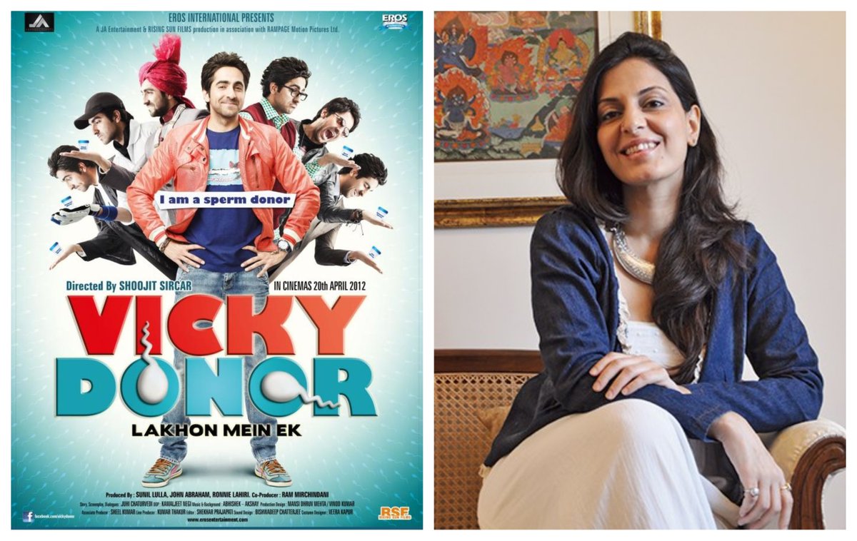 This weekend #TulseaRecommends 'donating' your time to watch #TulseaTalent, writer #JuhiChaturvedi's, debut film #VickyDonor on @ErosNow. This quirky super-hit comedy explores themes of sperm donation, infertility and societal stigmas in an entertaining yet relatable way!