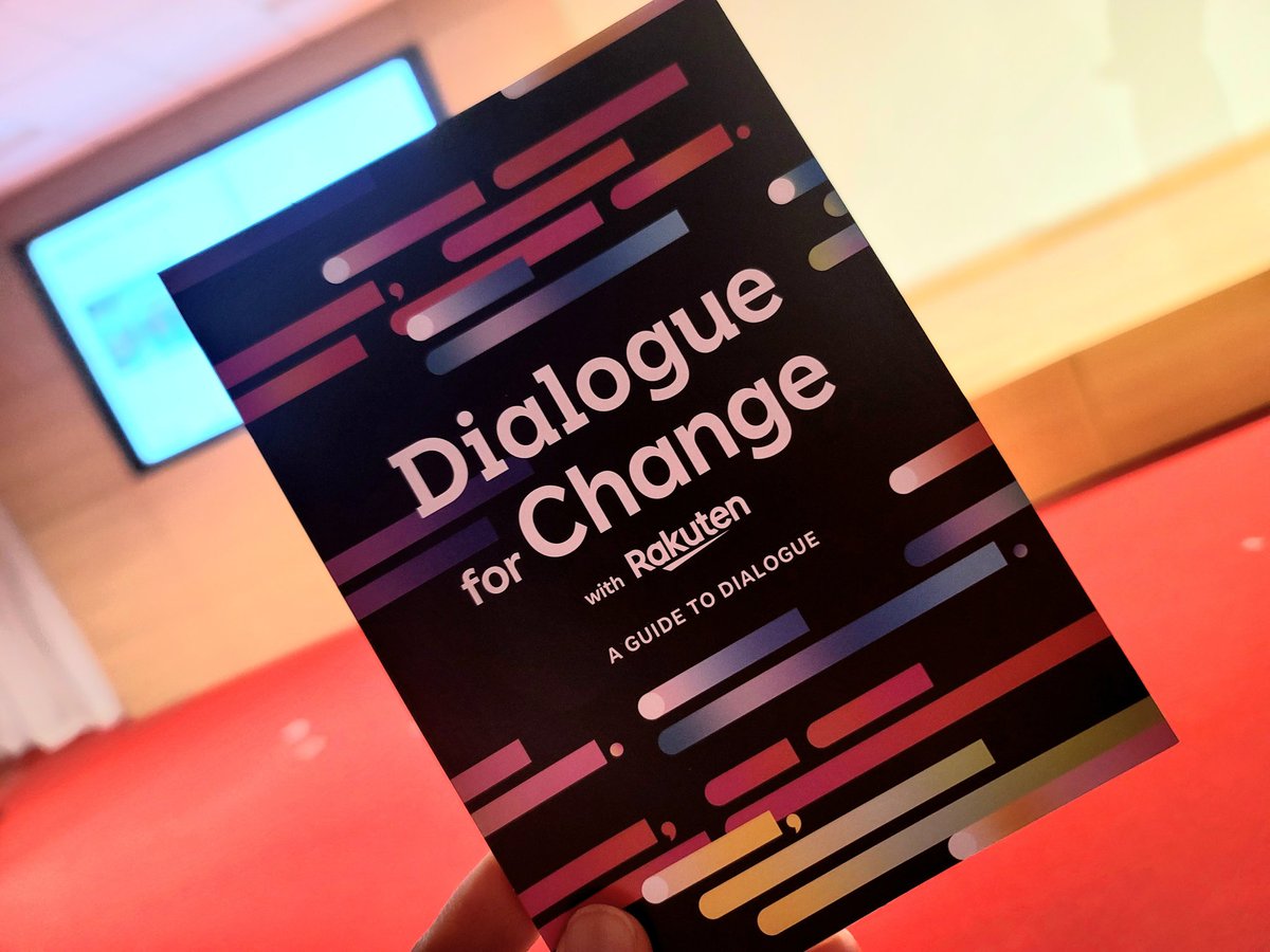 seichu0608's tweet photo. 今日は社内イベント
Dialogue for Change with Rakuten

ジェンダー課題について社内の仲間と対話パートナー（地域行政やNPOの皆様）とのイベント。めちゃめちゃ良い気づきと既に行動に移している仲間に感服。

#dialogue
#ダイアログ
#対話
#女性のリーダーシップ https://t.co/9edqWszfyN