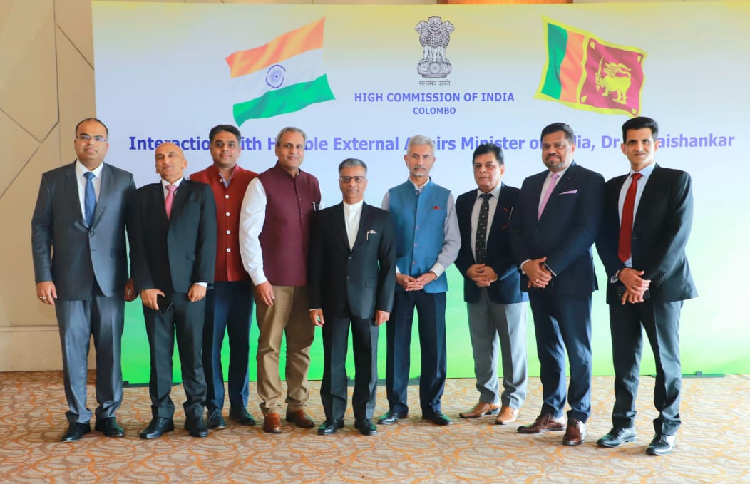 Great privilege to be part of the SL business community to interact wth External Affairs Minister Hon'ble Dr.Jaishankar.Promising prosperity with creation of business friendly environment, EAM discussed challenges, the solutions &amp; India's assistance for the recovery of SL economy