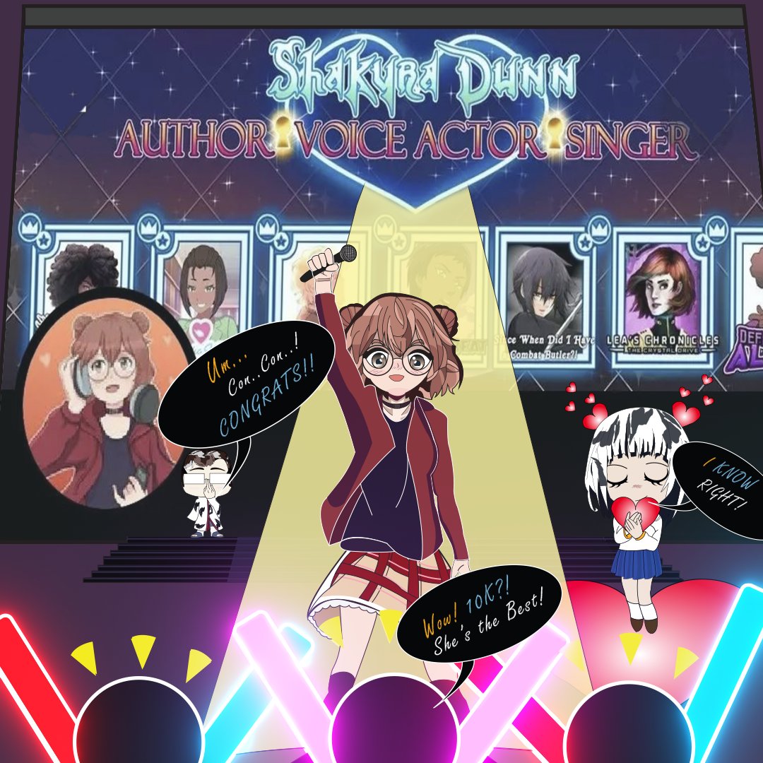animoo_otaku's tweet image. Congrats to @shakyradunn and her 10K super fans on Twitter! Super inspiring VA. Added a little flare with a redraw of her avatar. 

#supercool #voiceactress #redrawn #inspired #digitalart